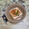 みかかめ's cooksnap of when they made フライドオニオン乗せの冷奴。マヨ辛子で.