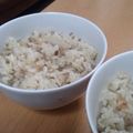 ゆあみ's cooksnap of when they made ゴボウのそぼろ炊き込みご飯.