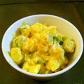 kozue357's cooksnap of when they made アボカドとゆで卵と枝豆のサラダ.