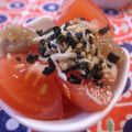 tomokoshiawase's cooksnap of when they made あと１品！お助け梅トマト.