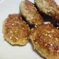 岡村さん's cooksnap of when they made ゴマつくねのにんにく味噌だれ.