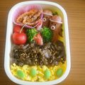 aichaや's cooksnap of when they made ブサかわ!キャラ弁タコウインナー☆.