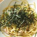 moritaya's cooksnap of when they made アボカドとツナの和風パスタ.
