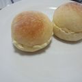 ろここ★'s cooksnap of when they made ミルククリーム入りスティック白パン❤.