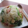 きゅうりのぬかづけ's cooksnap of when they made ジャコネギ炒飯☆.