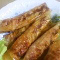 のじまさん's cooksnap of when they made 豚キムチの焼き春巻き.