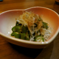 boofoochee's cooksnap of when they made オクラとふわふわしらすのおかか和え.