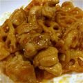 むぎっこもずく's cooksnap of when they made 簡単♪レンコンと鶏モモ肉の甘酢炒め♪.