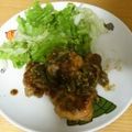 ぴんきぃりんぐ's cooksnap of when they made 豚小間＊カリカリ 黒酢ダレ♪.