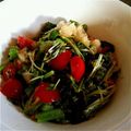 2544's cooksnap of when they made モロヘイヤおろしポン酢サラダ.