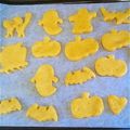 にゃー子ママ's cooksnap of when they made かぼちゃクッキー（ハロウィンクッキー）.