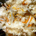 チャリpan's cooksnap of when they made ごぼうたっぷり炊き込みおこわ.
