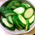 akmix☻'s cooksnap of when they made 簡単･しんぷるきゅうりの浅漬け.