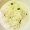 30misu's cooksnap of when they made ベーコンとキャベツの温かクリーム煮.