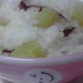 ママドンナ's cooksnap of when they made 秋ほっこり♫ さつまいもご飯。.