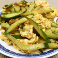 gantaro♪'s cooksnap of when they made きゅうり玉子炒め.