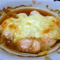 tmekase's cooksnap of when they made めんつゆdeササミのチーズ焼き♪.