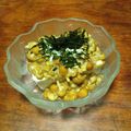 7seven's cooksnap of when they made サッパリ☆納豆なめこネギ生姜のせ冷奴☆.