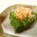 ローズレース's cooksnap of when they made 茎まで柔らか大根葉のお浸し.