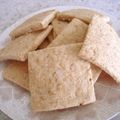 みえんま's cooksnap of when they made バター・卵不使用！簡単おからクラッカー。.