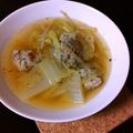keroko27's cooksnap of when they made 肉団子みそスープ.