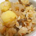 みみみみっちゃん's cooksnap of when they made 秋だから〜さつまいも入り炊き込みご飯.