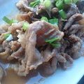 oBsession's cooksnap of when they made 普通のしょうが焼き.