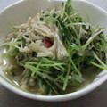 みふよのママ's cooksnap of when they made 速攻！簡単！豆苗とえのきの炒めナムル.