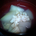 一華咲's cooksnap of when they made ☆夕顔と帆立のあんかけ☆.