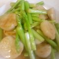バウンド's cooksnap of when they made 帆立とアスパラのレモンバターソテー♪.