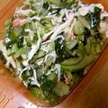 ノビタとカツオの母's cooksnap of when they made キュウリとワカメのナムル.