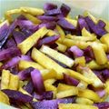 甘夏ミカン's cooksnap of when they made 紫芋のホクホクかりんとう☆.