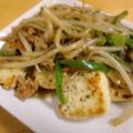ミズキ。's cooksnap of when they made にら＆もやしあんかけ豆腐ステーキ.