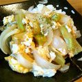 ふうチャン's cooksnap of when they made 新玉ねぎ＆卵の簡単ランチ.