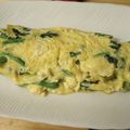 あまちゃん's cooksnap of when they made たっぷりほうれん草のオムレツ.