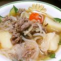 gomashiom's cooksnap of when they made リメイク！！プルコギから肉じゃが.