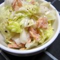 スノウ's cooksnap of when they made それだけ？おツナ白菜ヾ(^□^ lll).