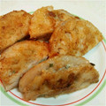 かきたろう☆'s cooksnap of when they made から揚げ粉で簡単☆れんこんのはさみ焼.