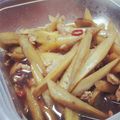 ジョルナダ比呂's cooksnap of when they made 秋の収穫ゴボウと豚コマでキンピラ炒め煮。.