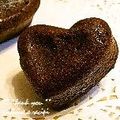 平井婦人's cooksnap of when they made ガトーショコラ風チョコマドレーヌ.
