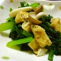 サボテンの母's cooksnap of when they made 5分レシピ✿さっぱり小松菜の辛子醤油和え.