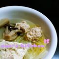 anochi。's cooksnap of when they made とり団子鍋.