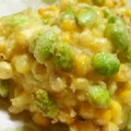 hime犬's cooksnap of when they made 旬のとうもろこしと枝豆のかき揚げ.