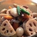 雪だるま's cooksnap of when they made 圧力鍋で簡単(^_^)v｡｡筑前煮♪.