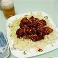 おちょこ丸's cooksnap of when they made 鶏のから揚げ　油淋鶏ソースかけ　プロの味.