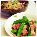 crehaakane's cooksnap of when they made 大人のしし唐ベーコン♥.