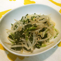 m@n@'s cooksnap of when they made 給食風♪ほうれん草ともやしの塩ナムル.