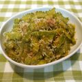 m@n@'s cooksnap of when they made たっぷりゴマ風味♪ゴーヤの梅しらす和え.