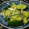 大魔女's cooksnap of when they made ☆きゅうりがうまい！ねぎ塩山椒和え☆.