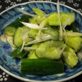 大魔女's cooksnap of when they made ☆きゅうりがうまい！ねぎ塩山椒和え☆.